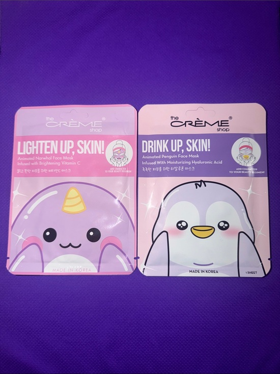 The Creme Shop Other - The Crème Shop Pink Narwhal Brightening Sheet Mask - Lighten Up, Skin!